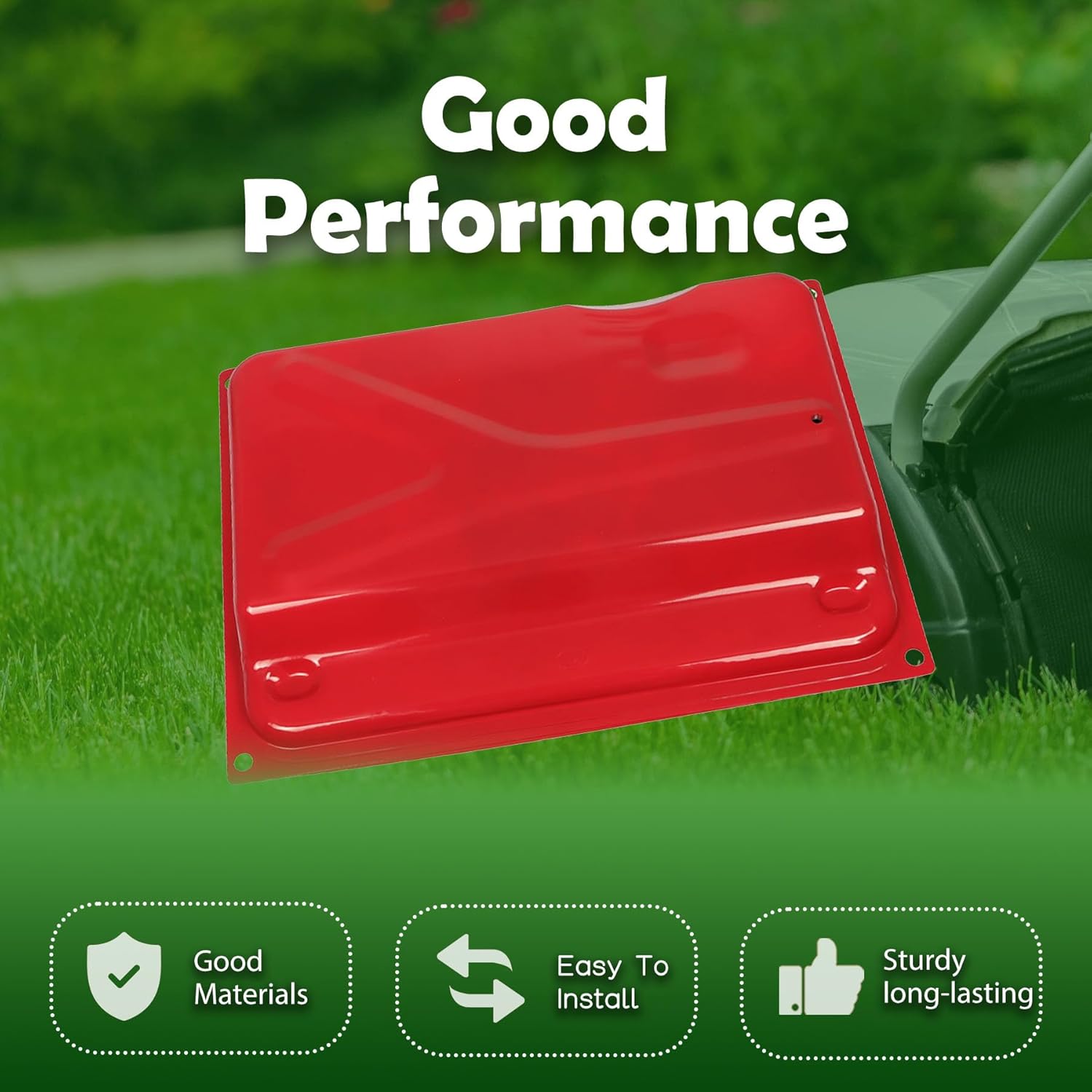 ALL-CARB 5ガロン (20L) 発電機燃料タンクバルブ クロムカバー EC6500用交換用