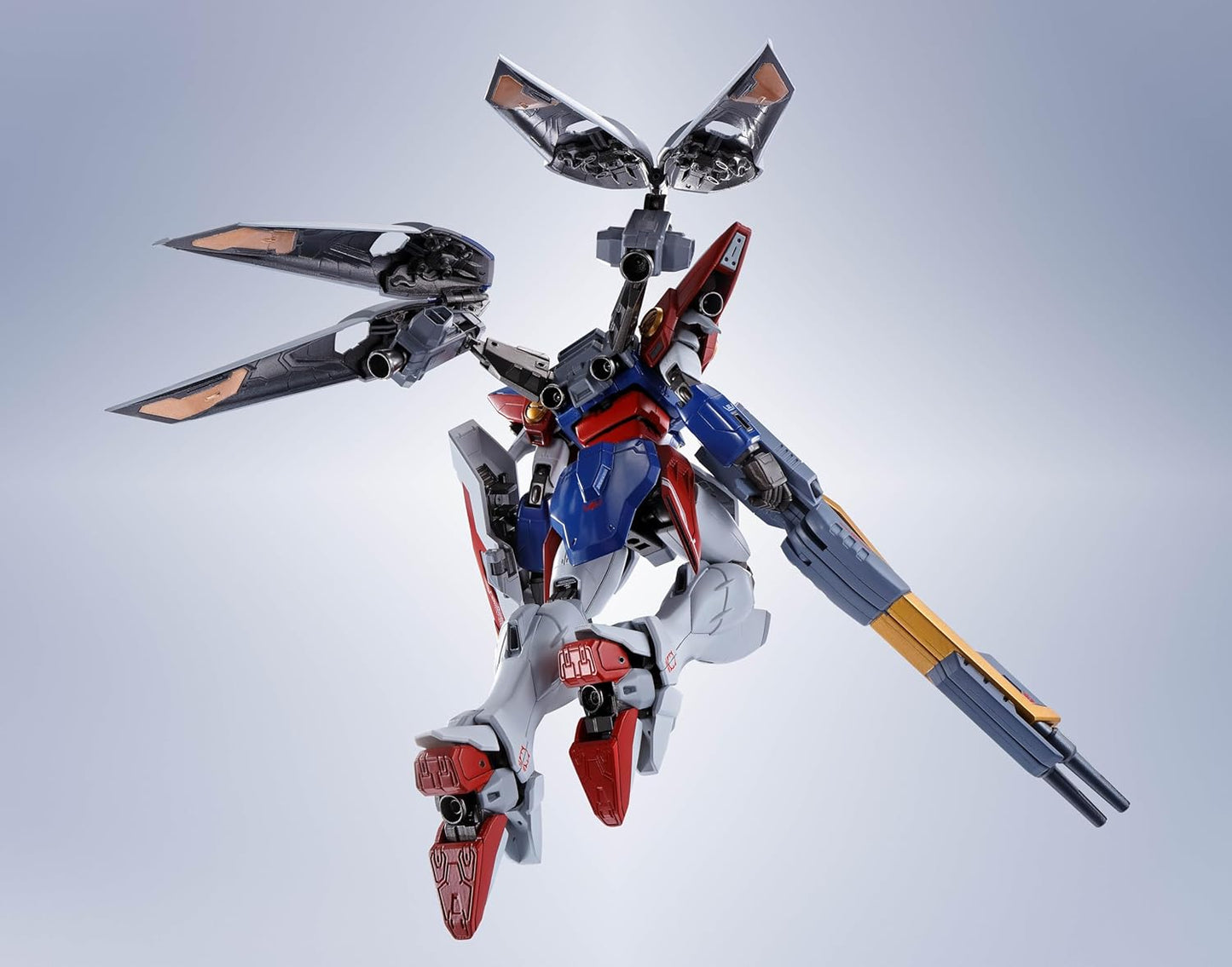 Tamashi Nations Metal Robot Spirits New Mobile Battle Gundam W Side MS Wing Gundam Zero, Approx. 5.5 inches (140 mm), PVC, ABS & Diecast, Pre-painted Action Figure