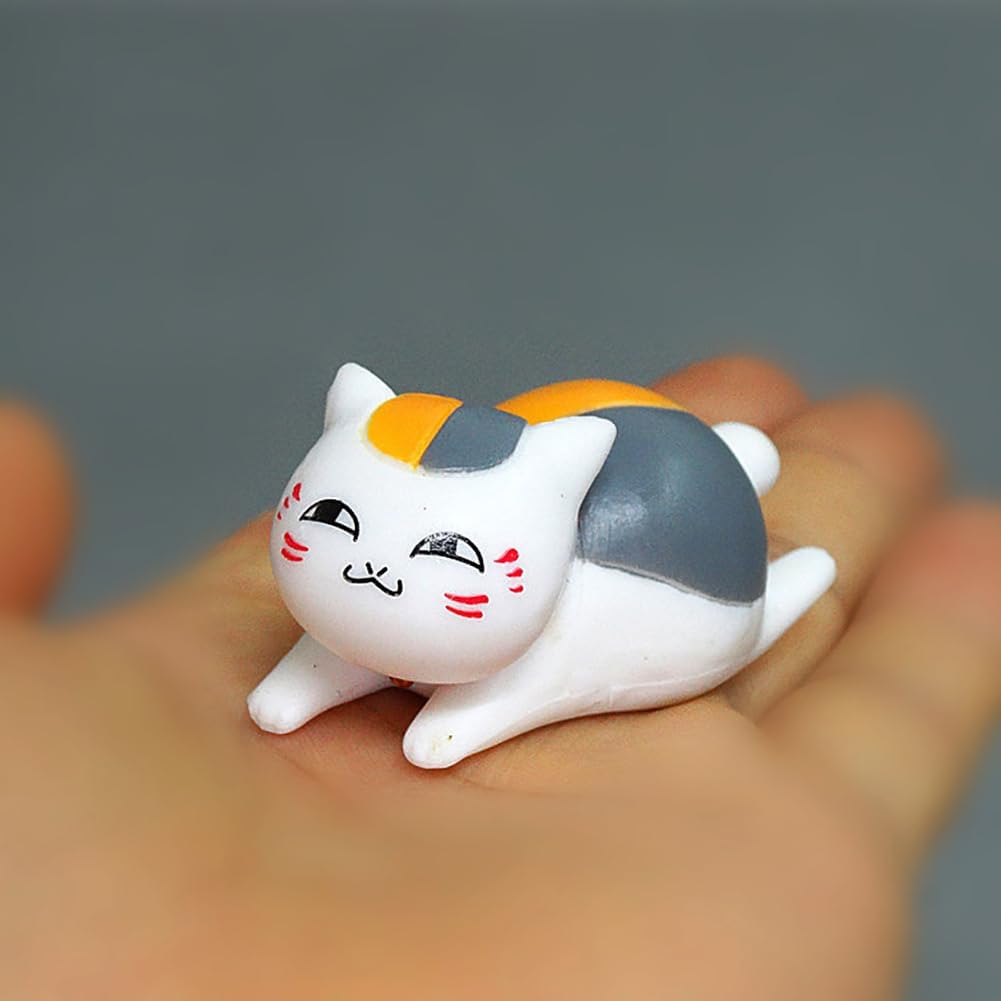 Natsume's Book of Friends Figure, Set of 6, 2.4 inches (6 cm), Lightweight, Painted and Finished Product, Tabletop Decoration, Figurine, Office, Home, Souvenir, Ornamental, Display