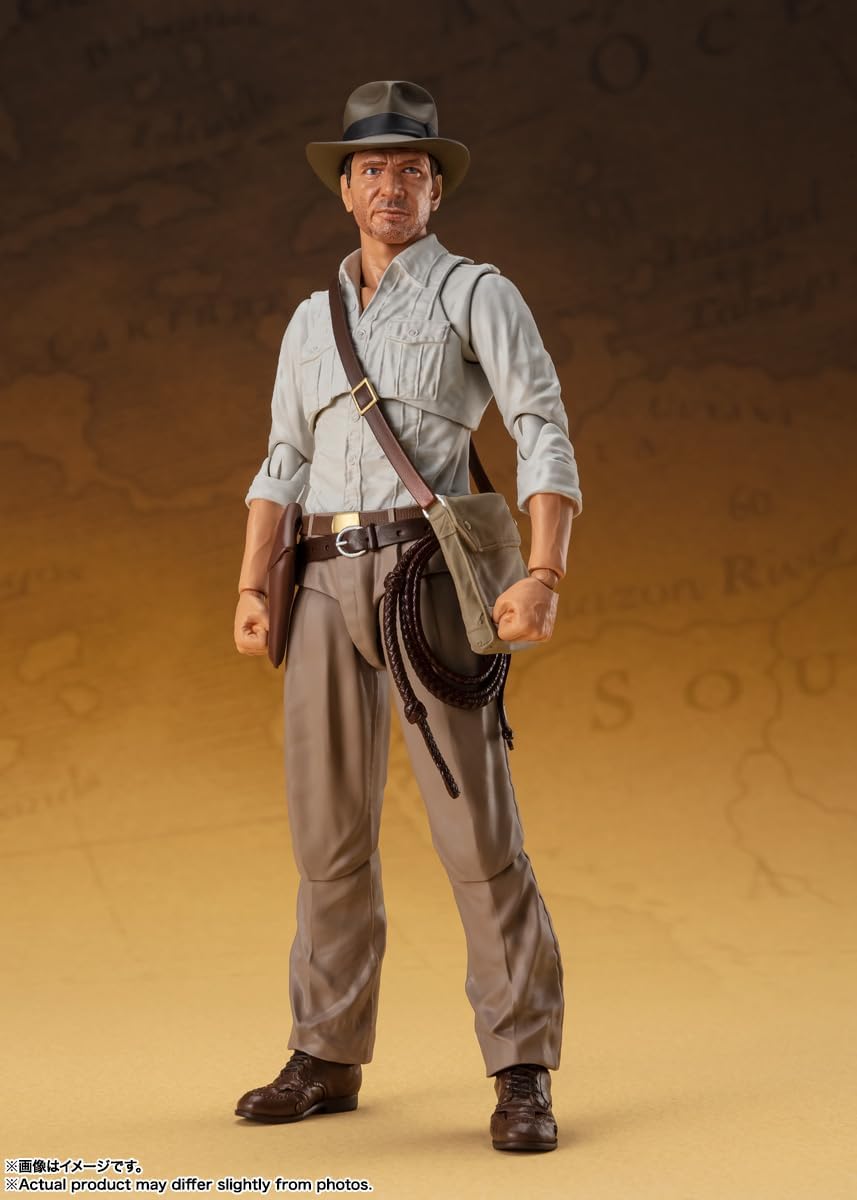S.H. Figuarts Indiana Jones (Raders / The Lost Ark "Holy Ark") Approx. 5.9 inches (150 mm), ABS & PVC Pre-painted Action Figure