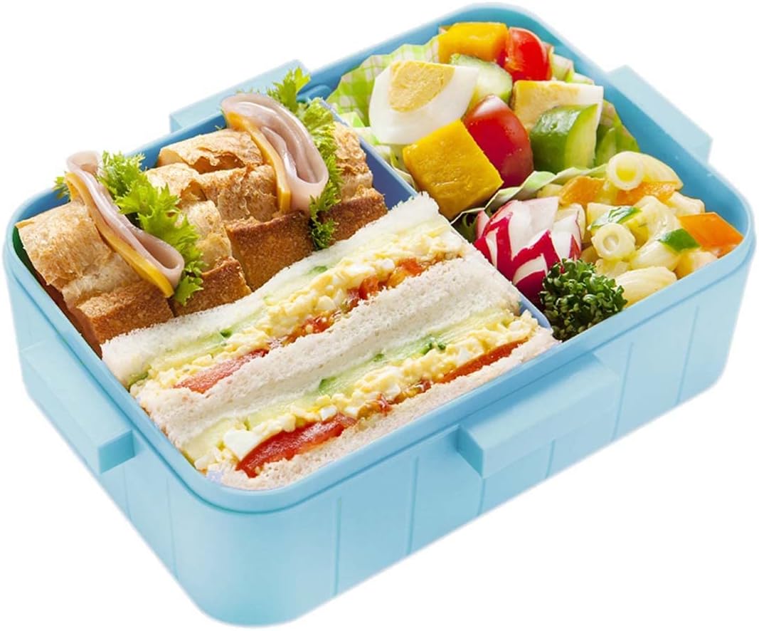 Skater YZFL7AG-A Women's Bento Box, 4-Point Lock, Antibacterial, 22.0 fl oz (650 ml), Dishwasher Safe, Leak Resistant, Made in Japan, Pokemon, Cafe Art