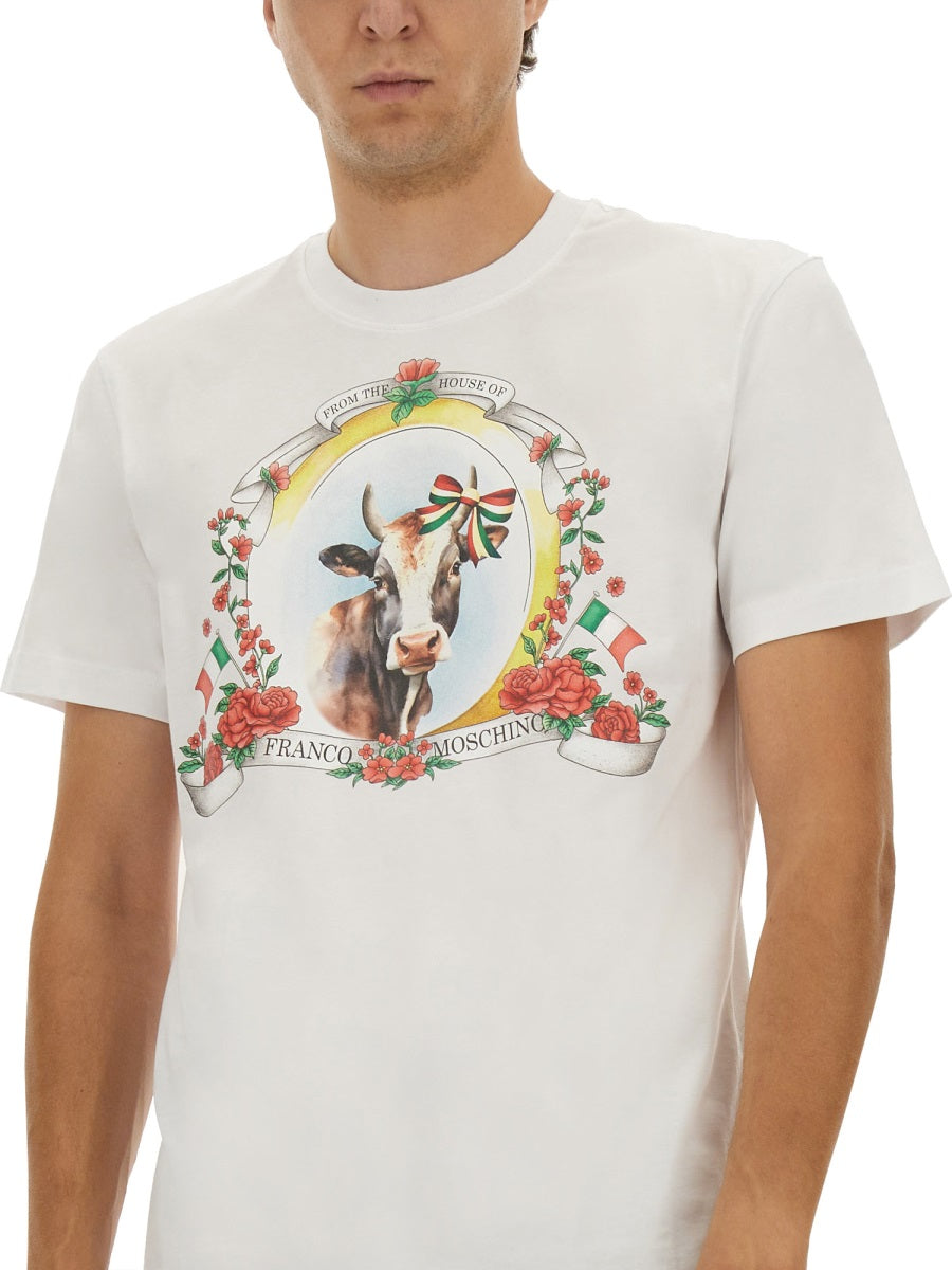 Moschino ロゴ付きのモスキーノTシャツ - Image 5