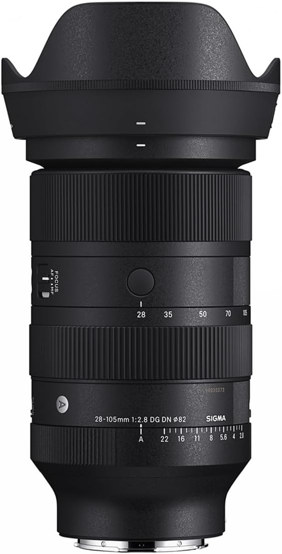 Sigma Sigma Sony E Mount Lens 28-105mm F2.8 DG DN Zoom Standard Full Size for Art Mirrorless Only