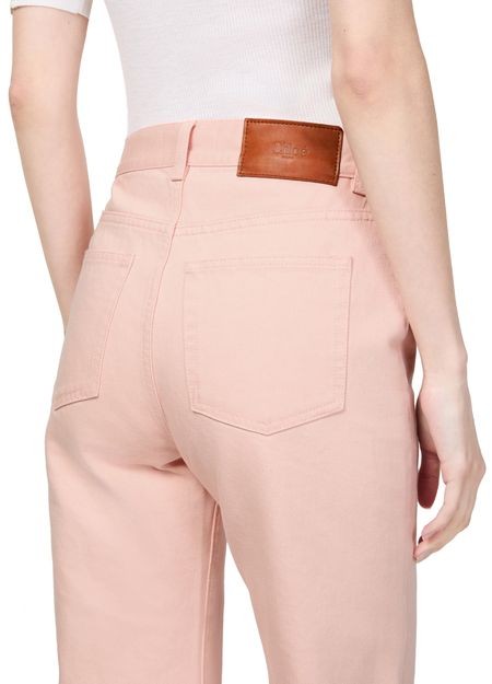 CHLOE Fitted pants in cotton - Image 5