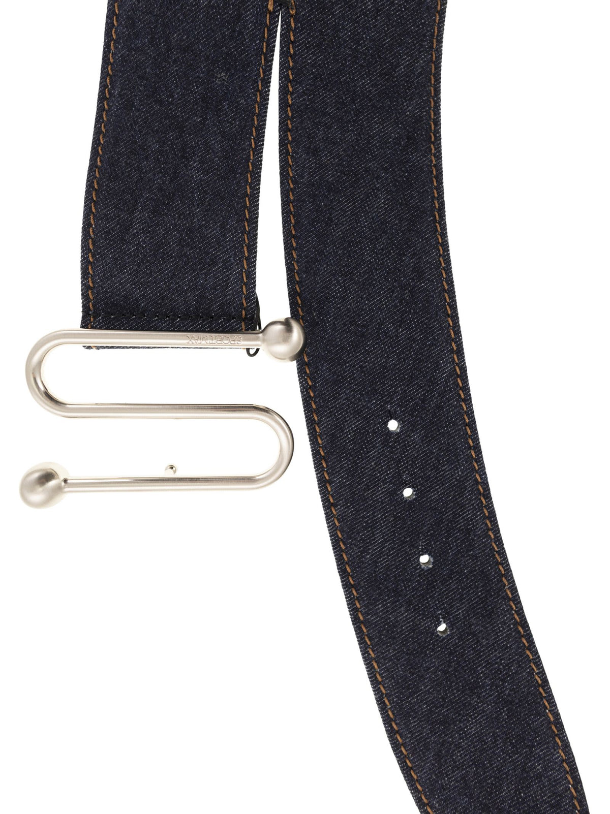 Sportmax SportMax Arabba1234デニムベルト - Image 5