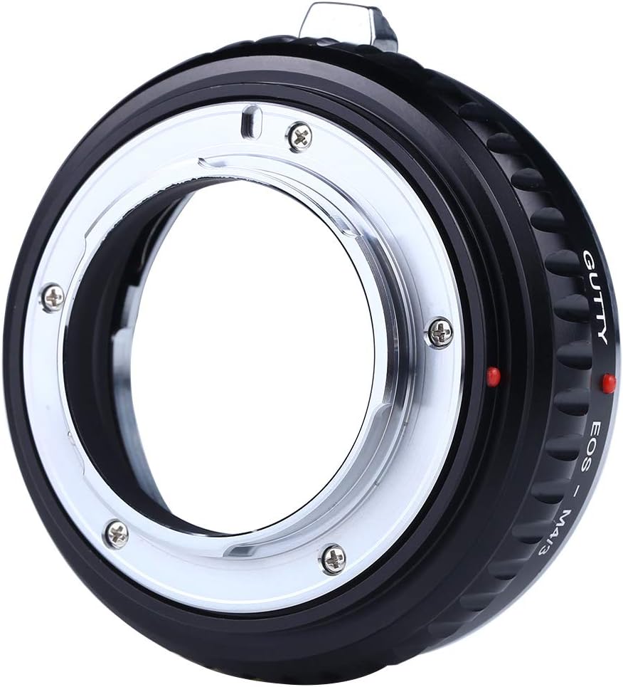 GUTTY Lens Mount Adapter eos Canon EOS-M4/3 EF EF-S Mount Lens M4/3 Mount Lens Adapter Conversion Adapter for Panasonic Lumix G1 G2 G6 G7 gh4 Olympus PEN E-PL7 E-PL8 E-M10 Mark II om-d e-m10 mark ii