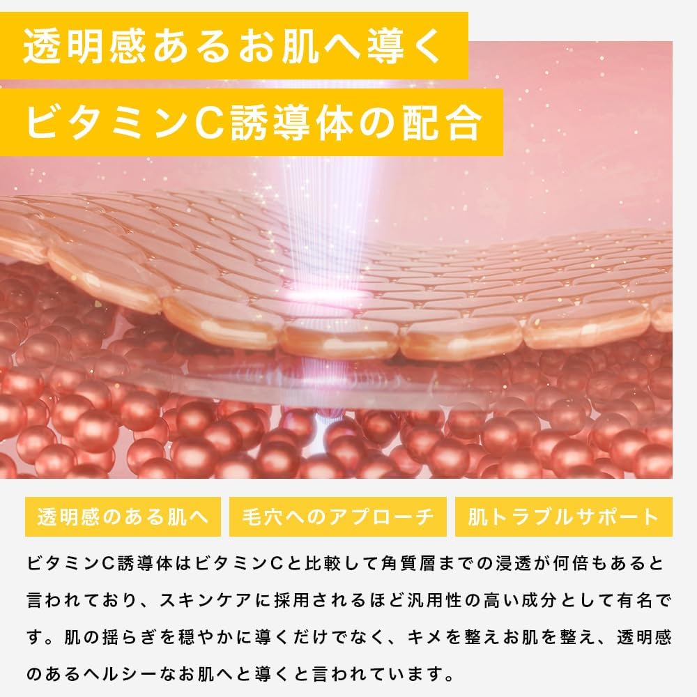 NILE Beauty Essence Perfect Serum, Pores, Retinol, Niacinamide, Vitamin C, 1.1 fl oz (30 ml), Lafrance Musk Scent