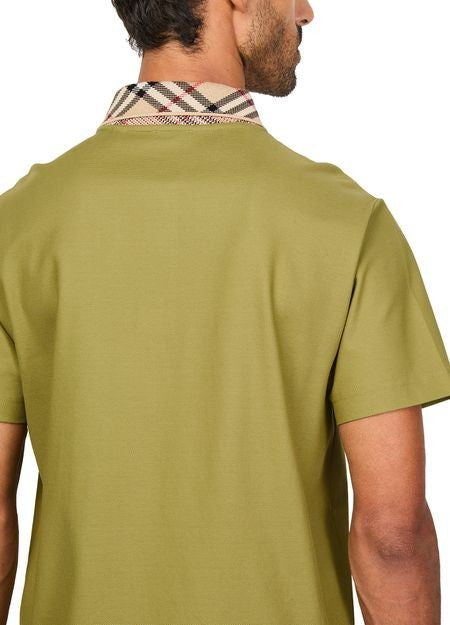 BURBERRY Check cotton polo shirt - Image 5