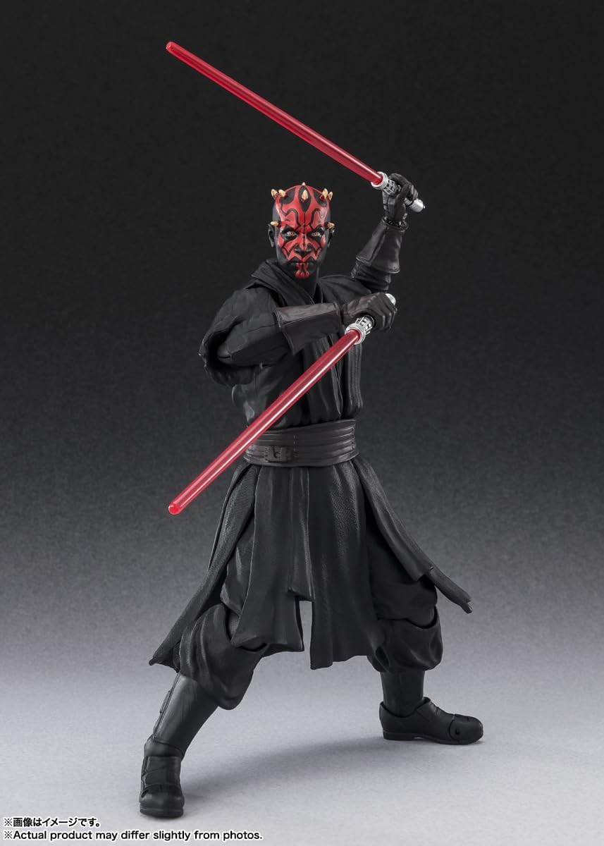 S.H. Figuarts Darth Mall (Star Wars: The Phantom Menace) Approx. 5.9 inches (150 mm), PVC, ABS & Fabric, Pre-painted Action Figure
