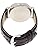Citizen Q&Q D020 - 301 Wristwatch Falcon Analog Display Leather Belt Date Display White Men's