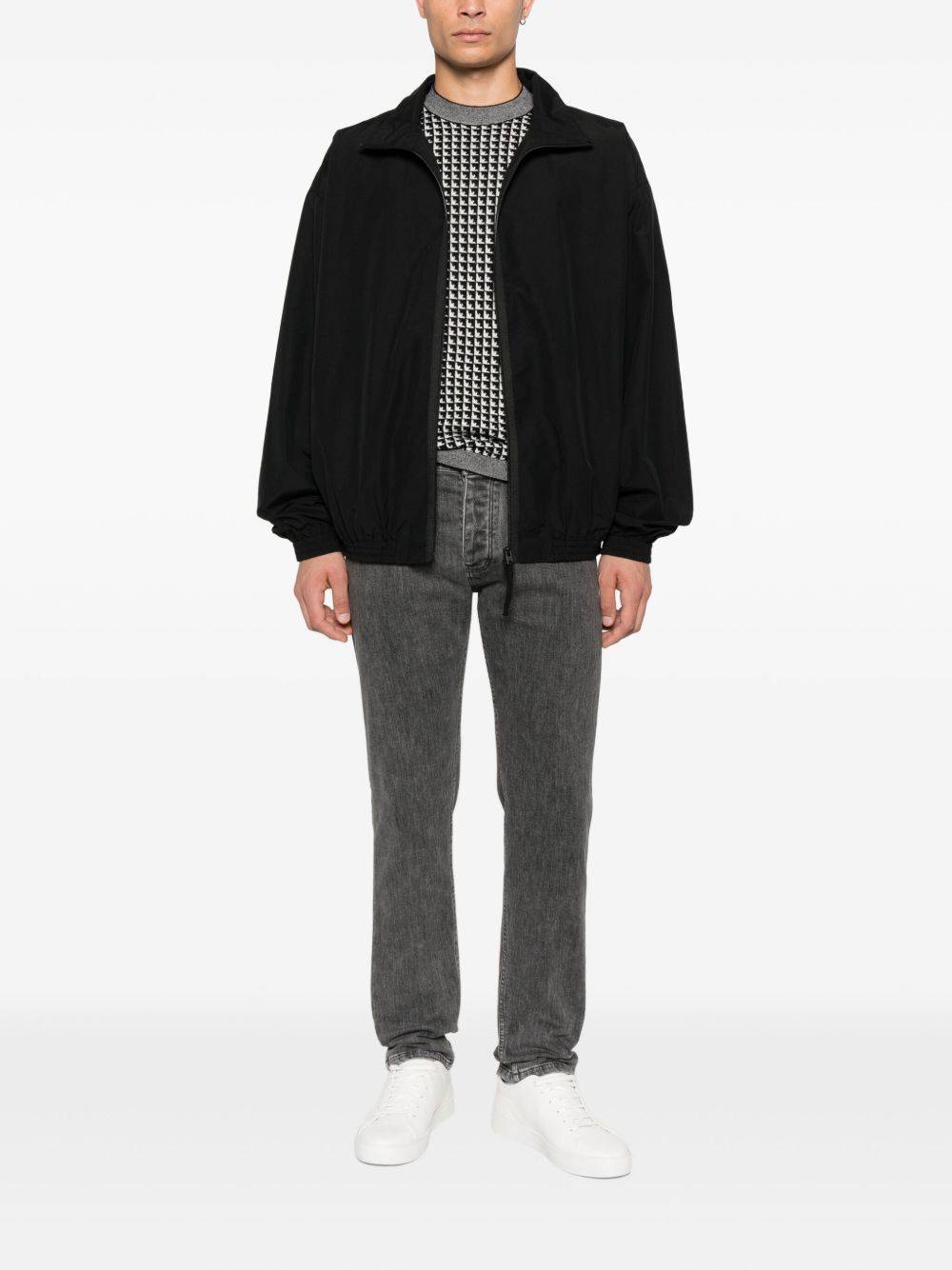 Emporio エンポリオアルマーニウールクルーネックジャンパー - Image 5