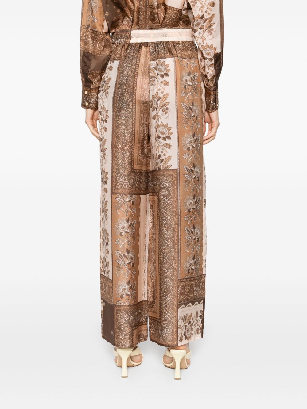 Zimmermann ジマーマンラッキープリントシルクズボン - Image 5
