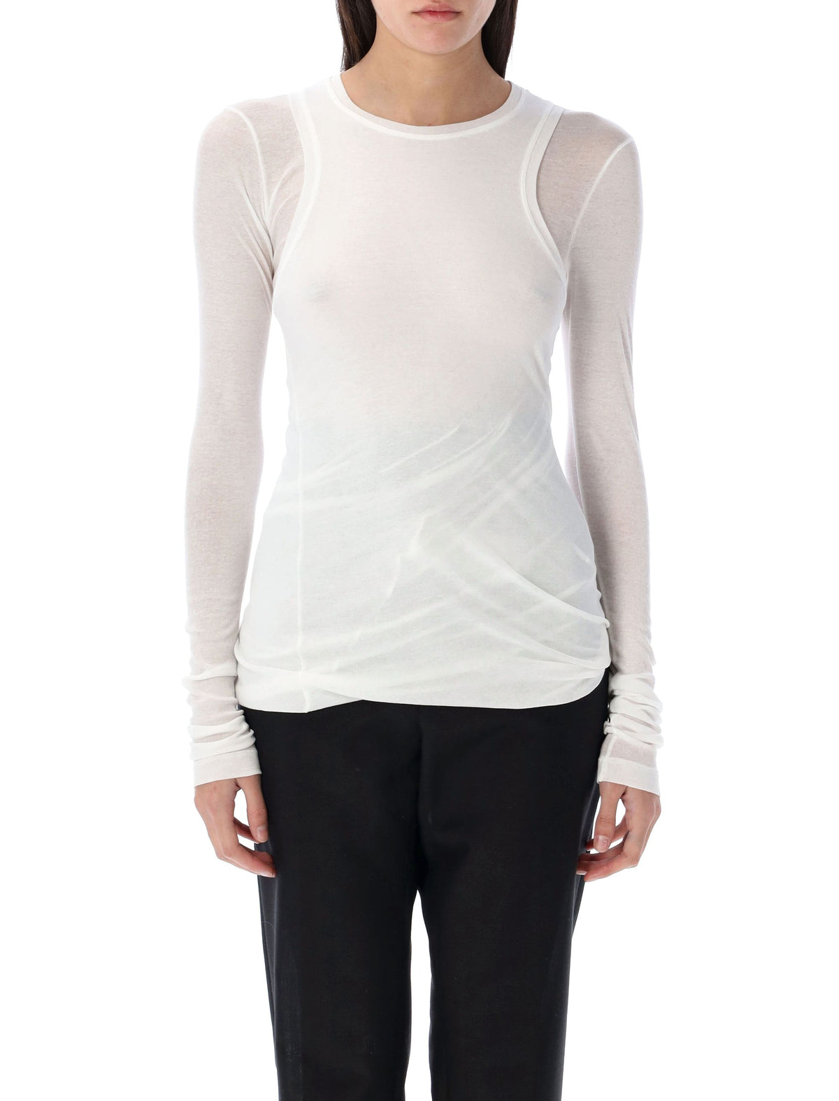 Jil ジルサンダーTシャツとポロスホワイト - Image 5