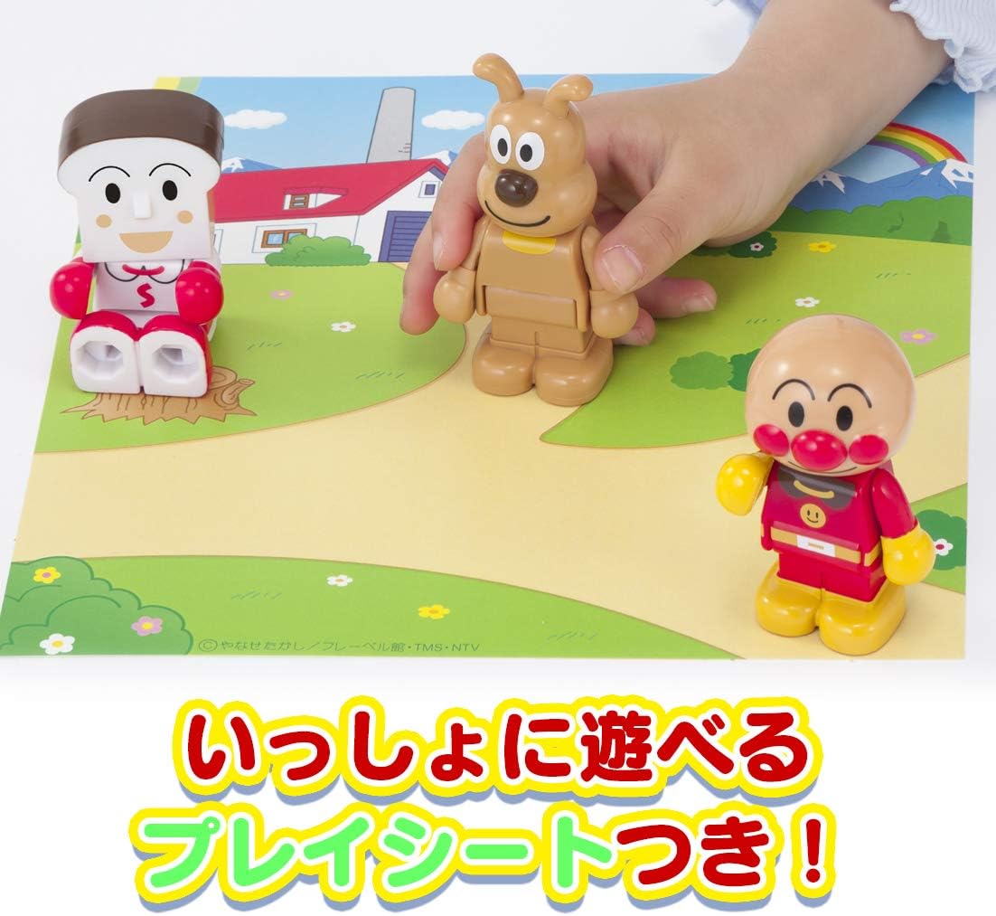 BlockLabo Block Lab Anpanman Block Doll Set