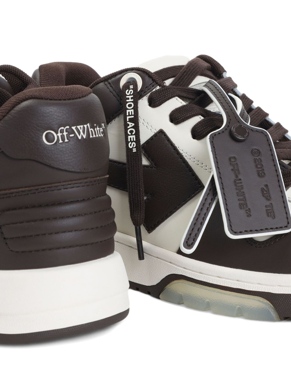 Off Off White Out Of Office Leather Sneakers - Image 5