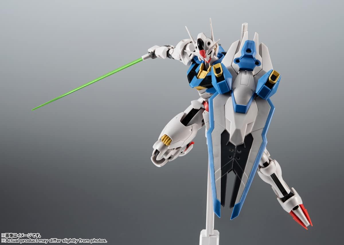 Robot Tamashii Mobile Suit Gundam: The Witch from Mercury XVX-016 Gundam Aerial Ver. A.N.I.M.E. Robot Tamashii 15th Anniversary, Approx. 4.9 in (125 mm), ABS & PVC Pre-painted Action Figure