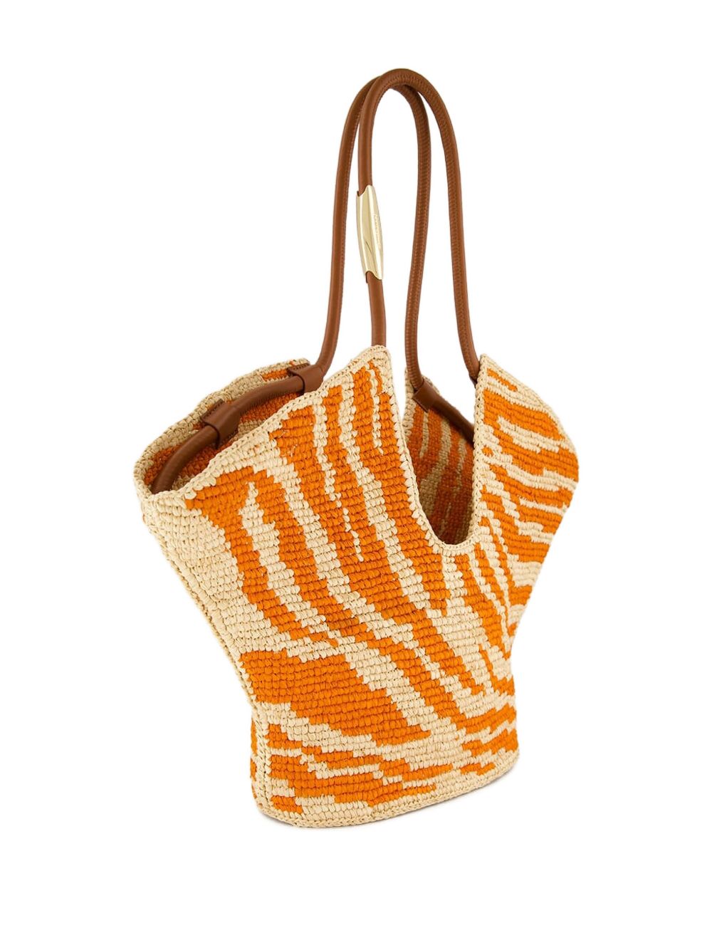 Zimmermann Zimmermann Goldentime Medium Rafia Tote - Image 5