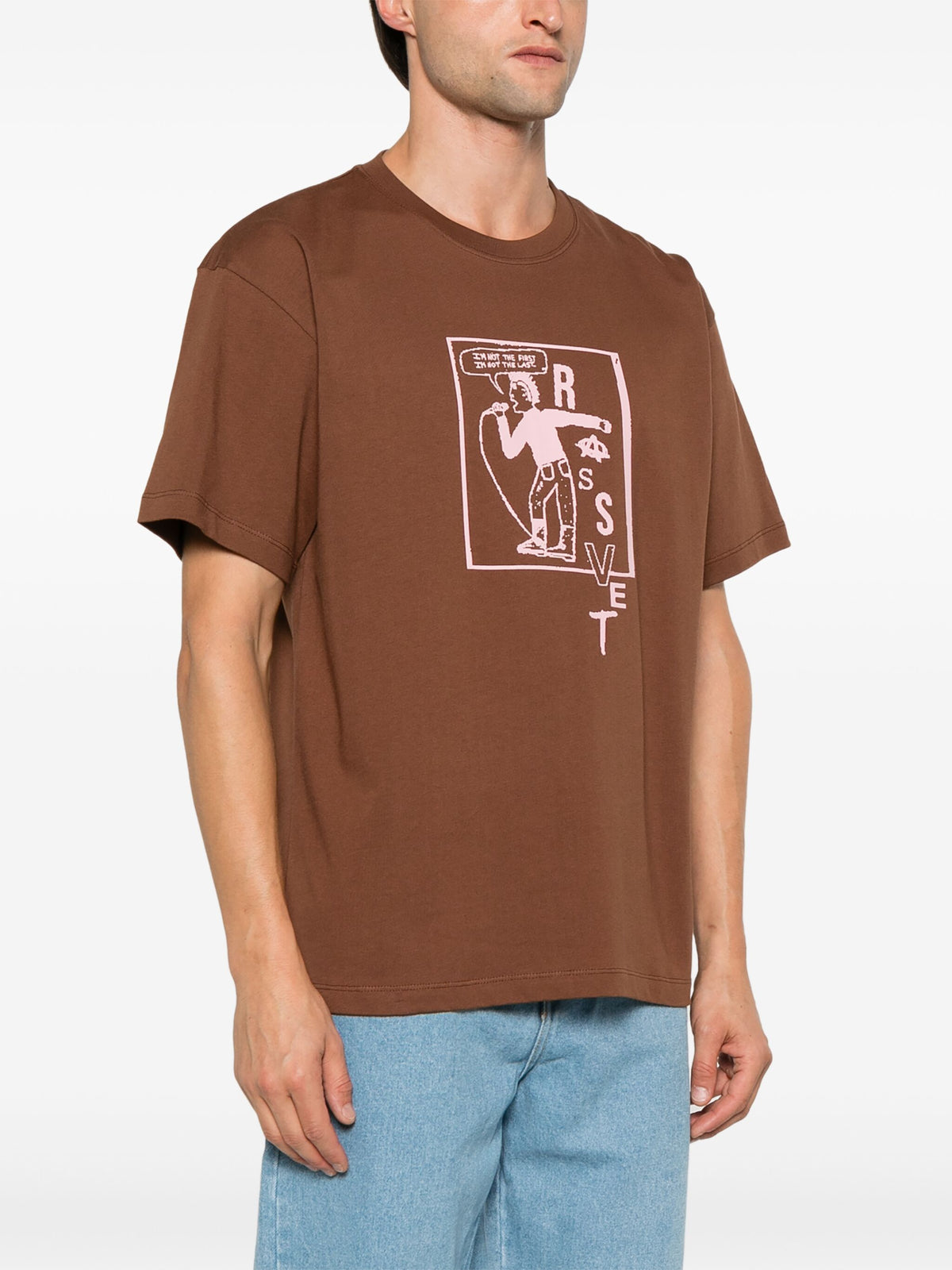 Rassvet Rassvet（パッケージ）メンステートメントTシャツニット - Image 5