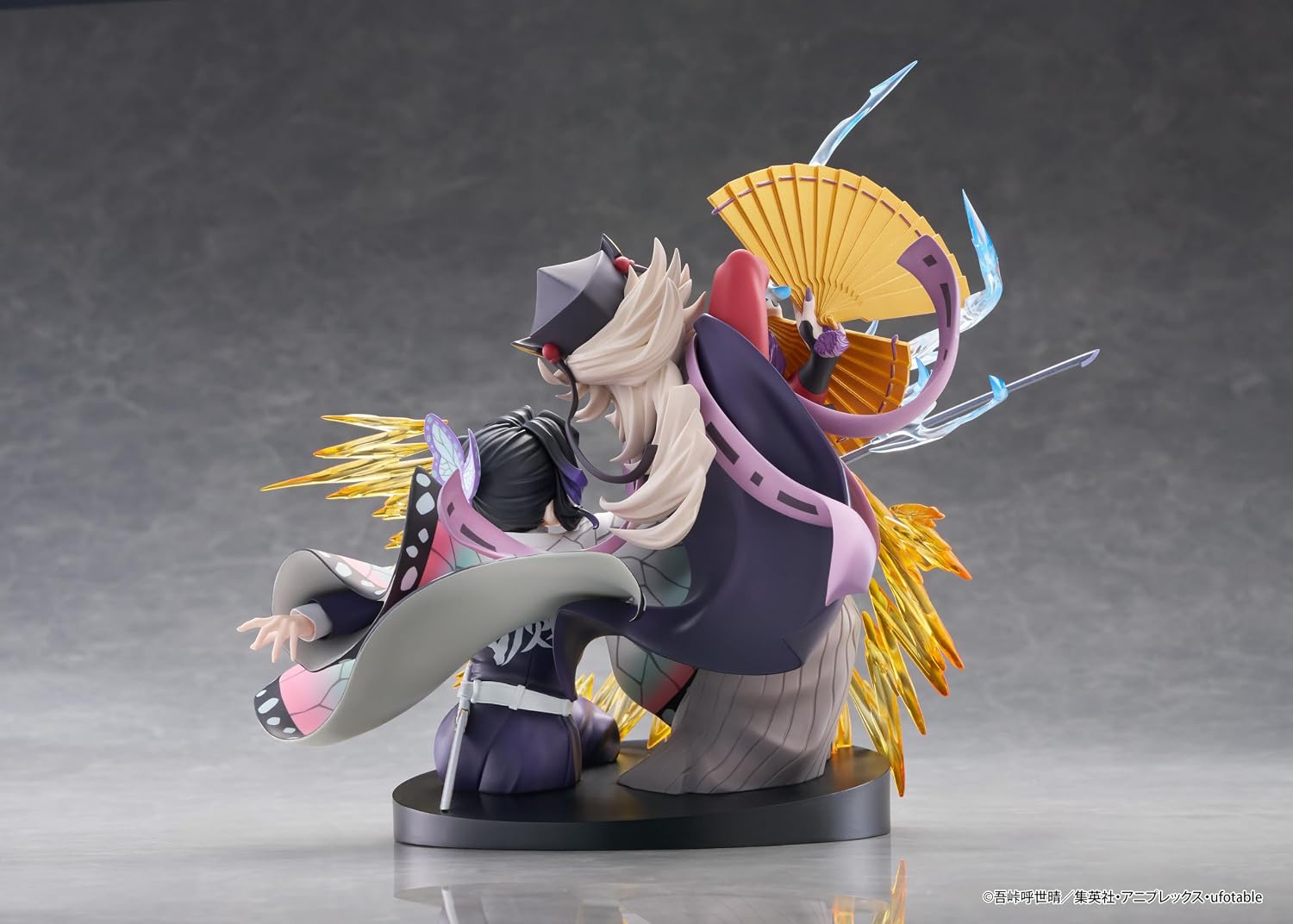 クレーネル (Claynel) 鬼滅の刃 胡蝶しのぶ&童磨 全高約180mm ノンスケール PVC/ABS製 塗装済み 完成品 フィギュア