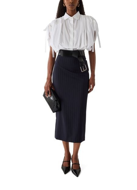 GIVENCHY Windsor 5 MM buckled belt with bow - Image 5