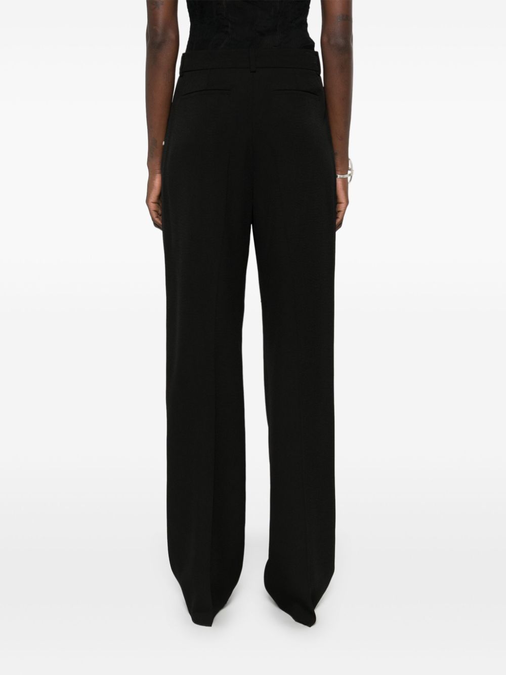Sportmax SportMaxは、ストレートレグのズボンを前にします - Image 5