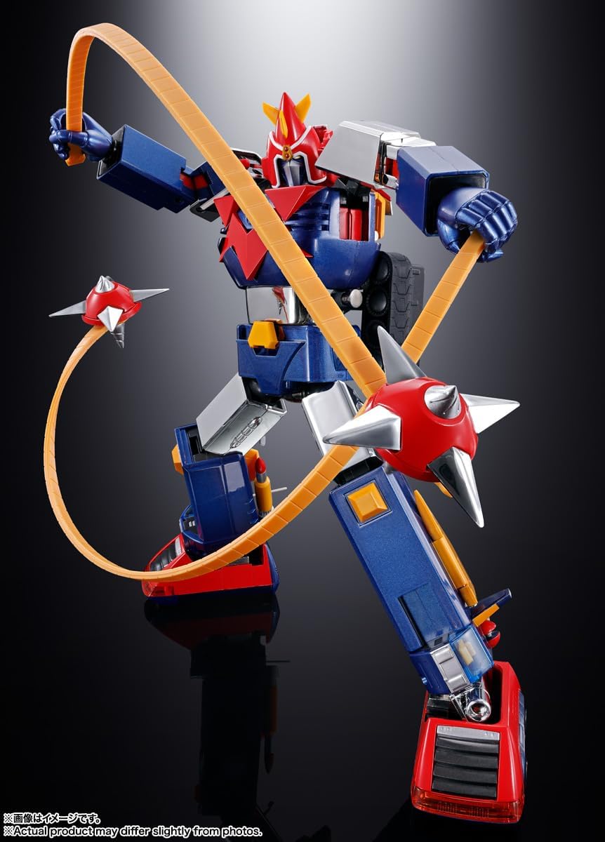 Soul of Chogokin GX-31SP Super Electromagnetic Machine Voltes V CHOGOKIN 50th Ver. Approx. 9.8 inches (250 mm), ABS & PVC & Die Cast Pre-painted Action Figure