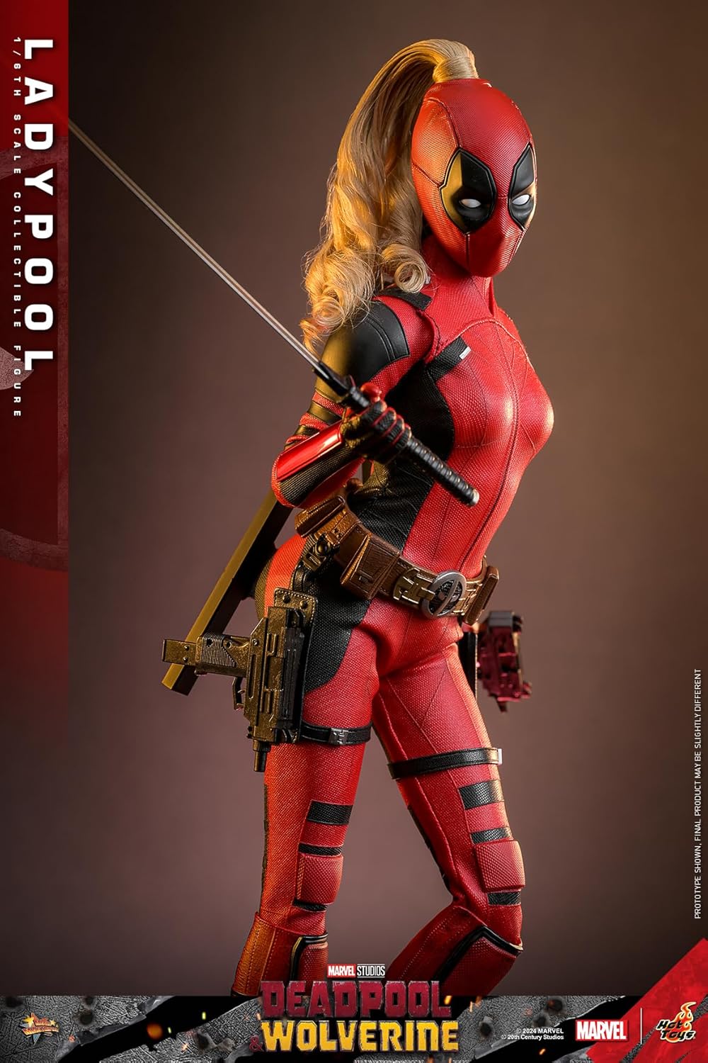 Movie Masterpiece Deadpool & Wolverine Lady Deadpool 1/6 Scale Figure
