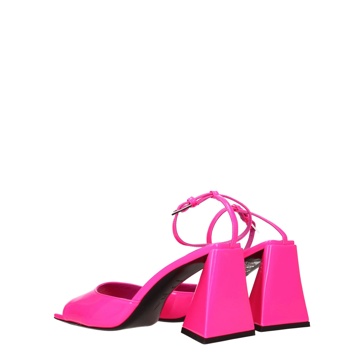 The Attico Sandals Women Leather Pink/Pink Fluo - Image 5