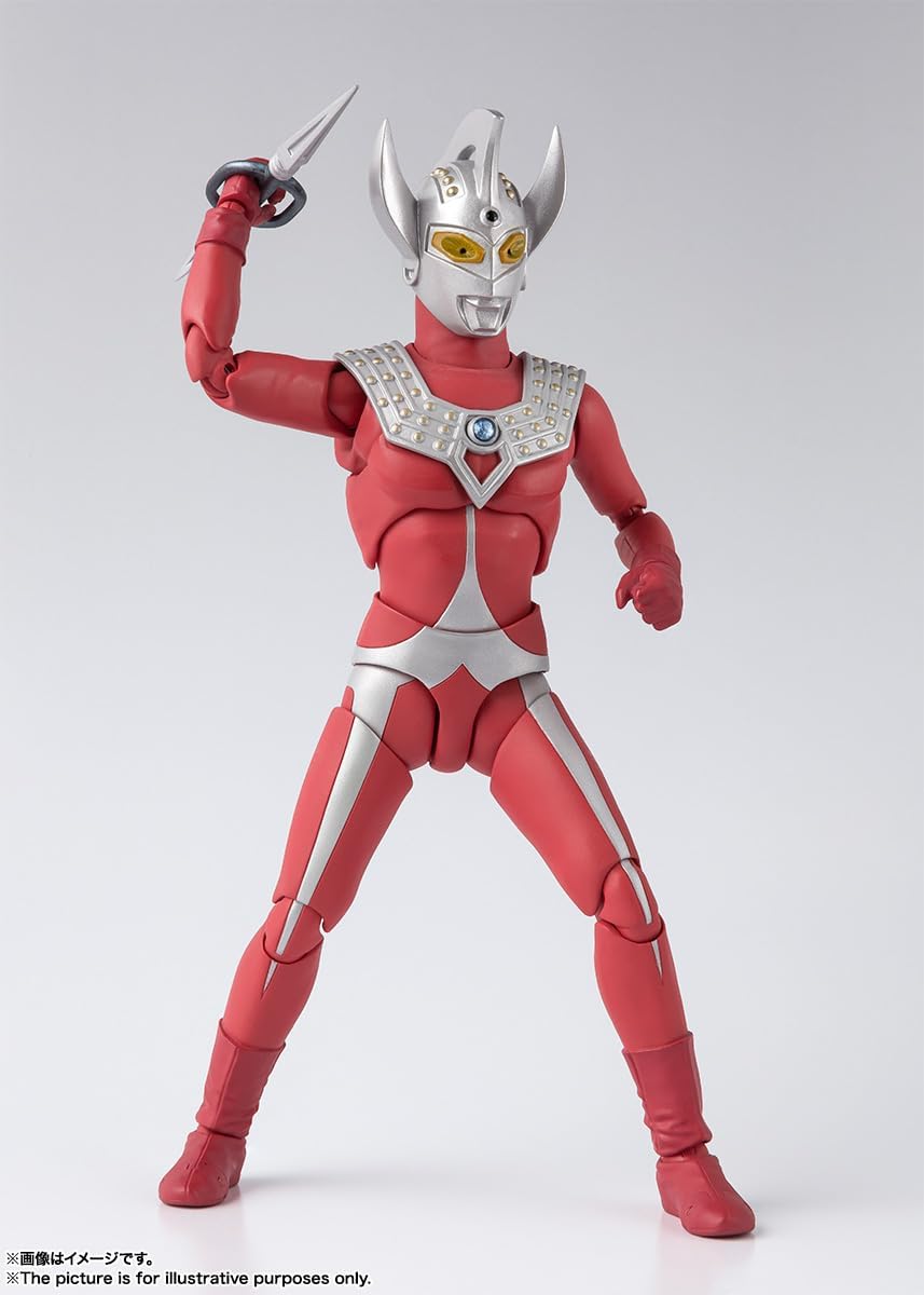 S.H. Figuarts Ultraman Taro (Resale Version), Approx. 5.9 inches (150 mm), PVC & ABS, Pre-painted Action Figure