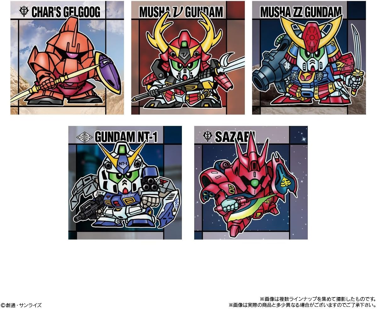Original SD Gundam Snack, Box of 10 (Candy Toy)
