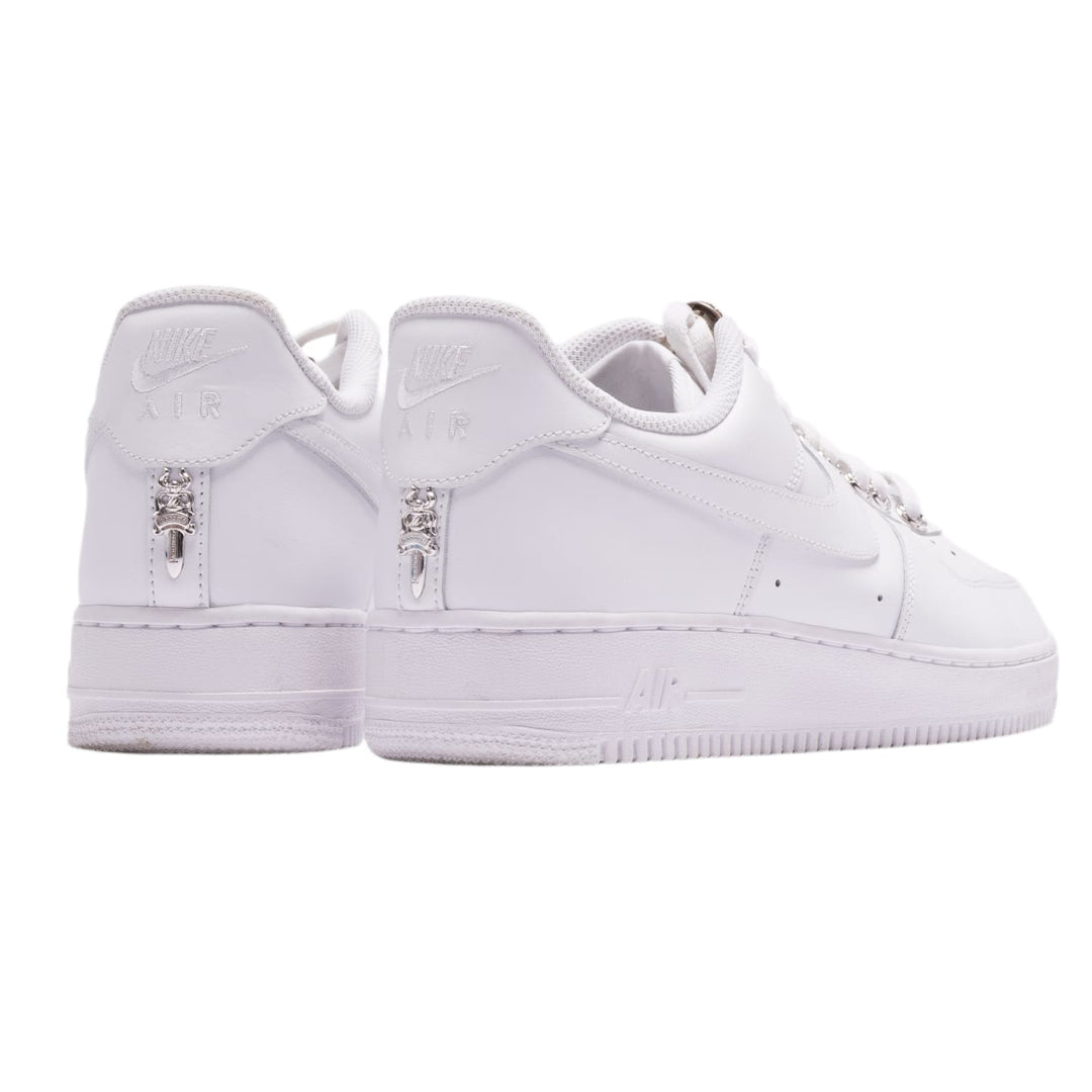 CHROME HEARTS X NIKE 'WHITE' DAGGER AIR FORCE 1