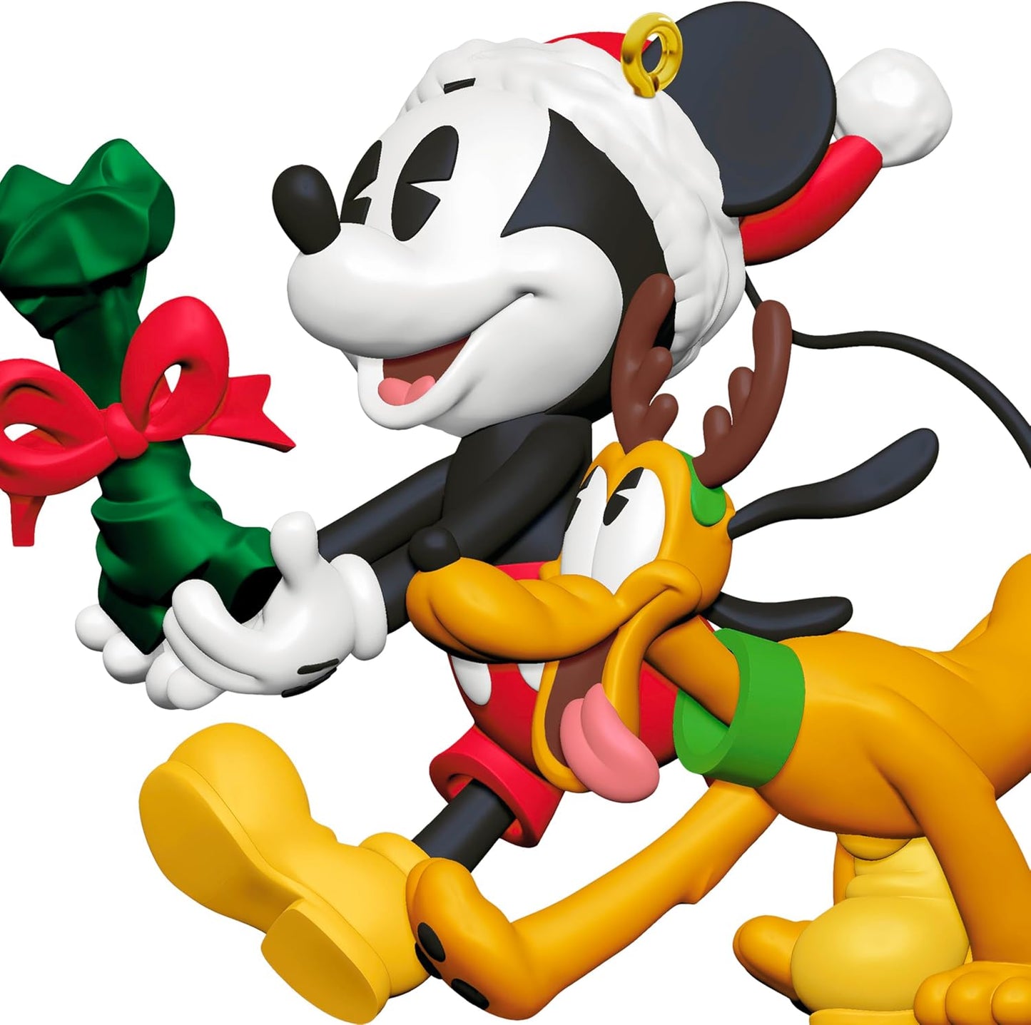 Hallmark Keepsake - Adorno de Navidad colgante 2025, Disney Mickey y sus amigos Bone-afide Besties, Regalos para fans de Disney