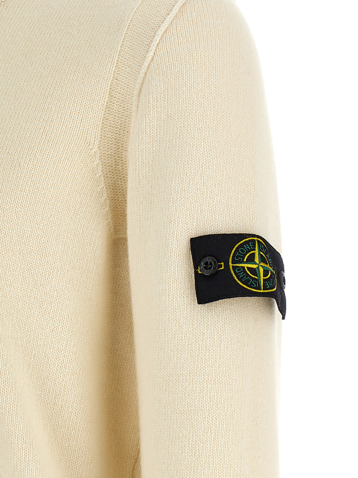 Stone Stone Island Logo Badge Sweater - Image 5