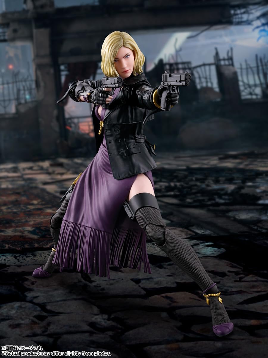 BANDAI SPIRITS S.H. Figuarts TEKKEN 8 Nina Williams Approx. 5.9 inches (150 mm), PVC & ABS, Pre-painted Action Figure