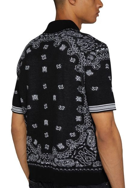 AMIRI バンダナ柄 ポロシャツ - Image 5