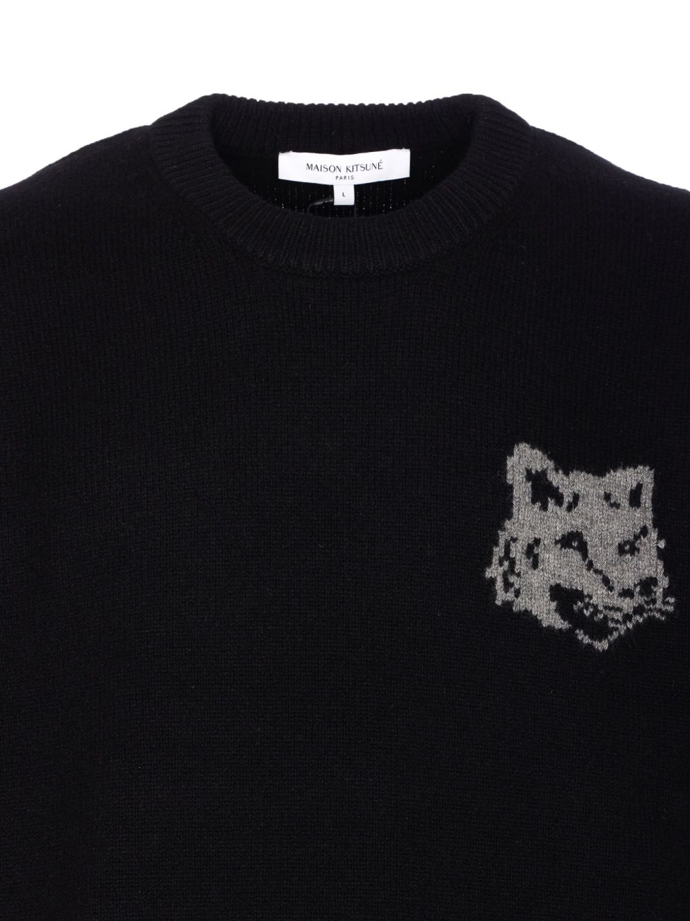Maison メゾン キツネ フォックス ヘッド ウール ジャンパー - Image 5