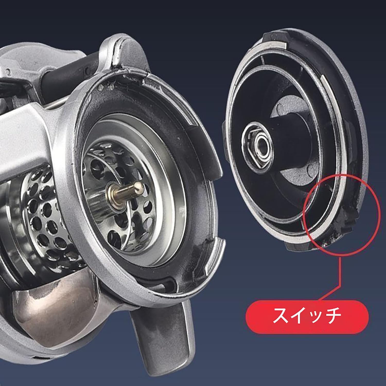 Left winding reel 4.2 oz (118 g) ultra-light with built-in magnetic beads 0.2 oz (5 g) lightweight spool for comfortable casting and unload alarm micro drum wheels