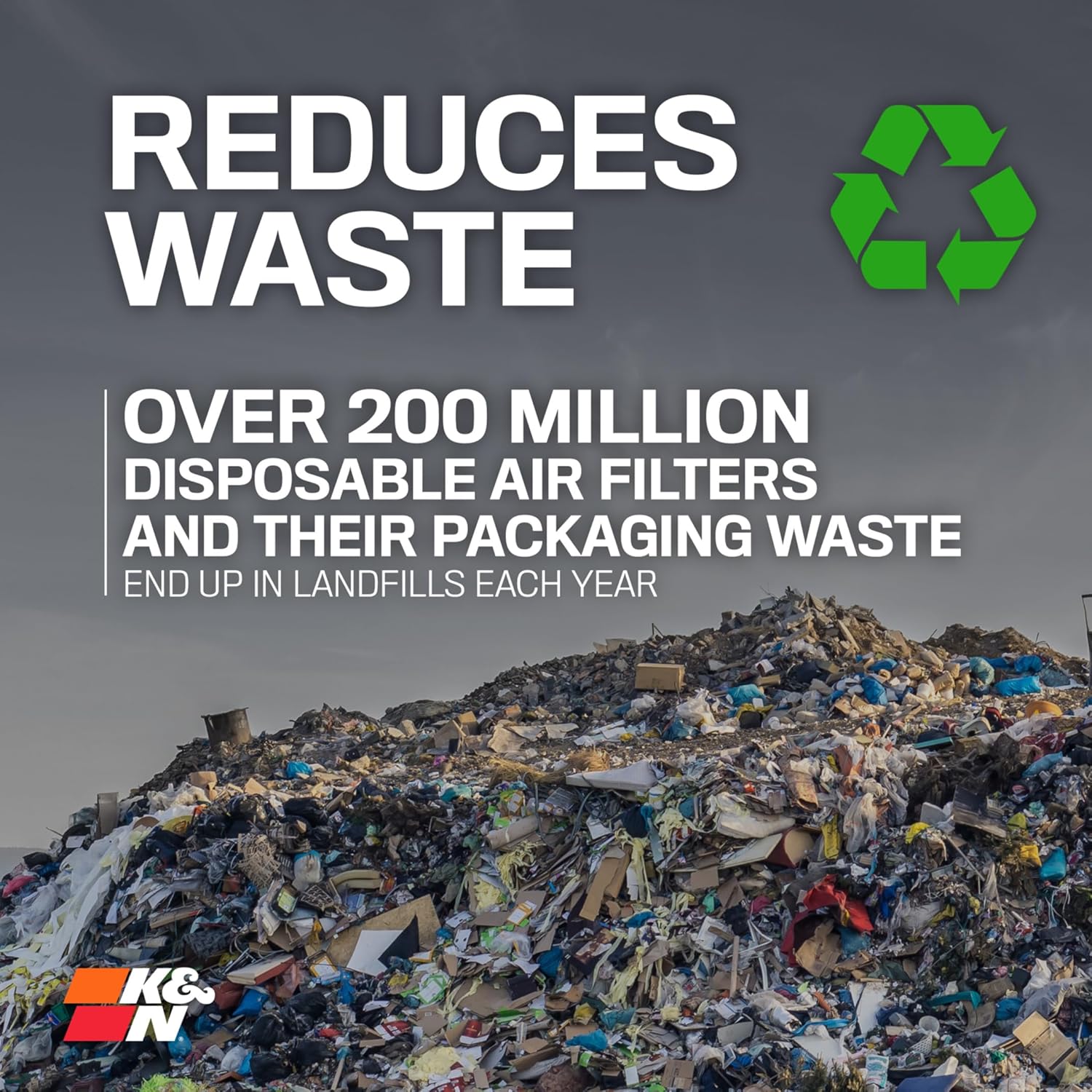 K&N Replacement Air Filter 33, Genuine