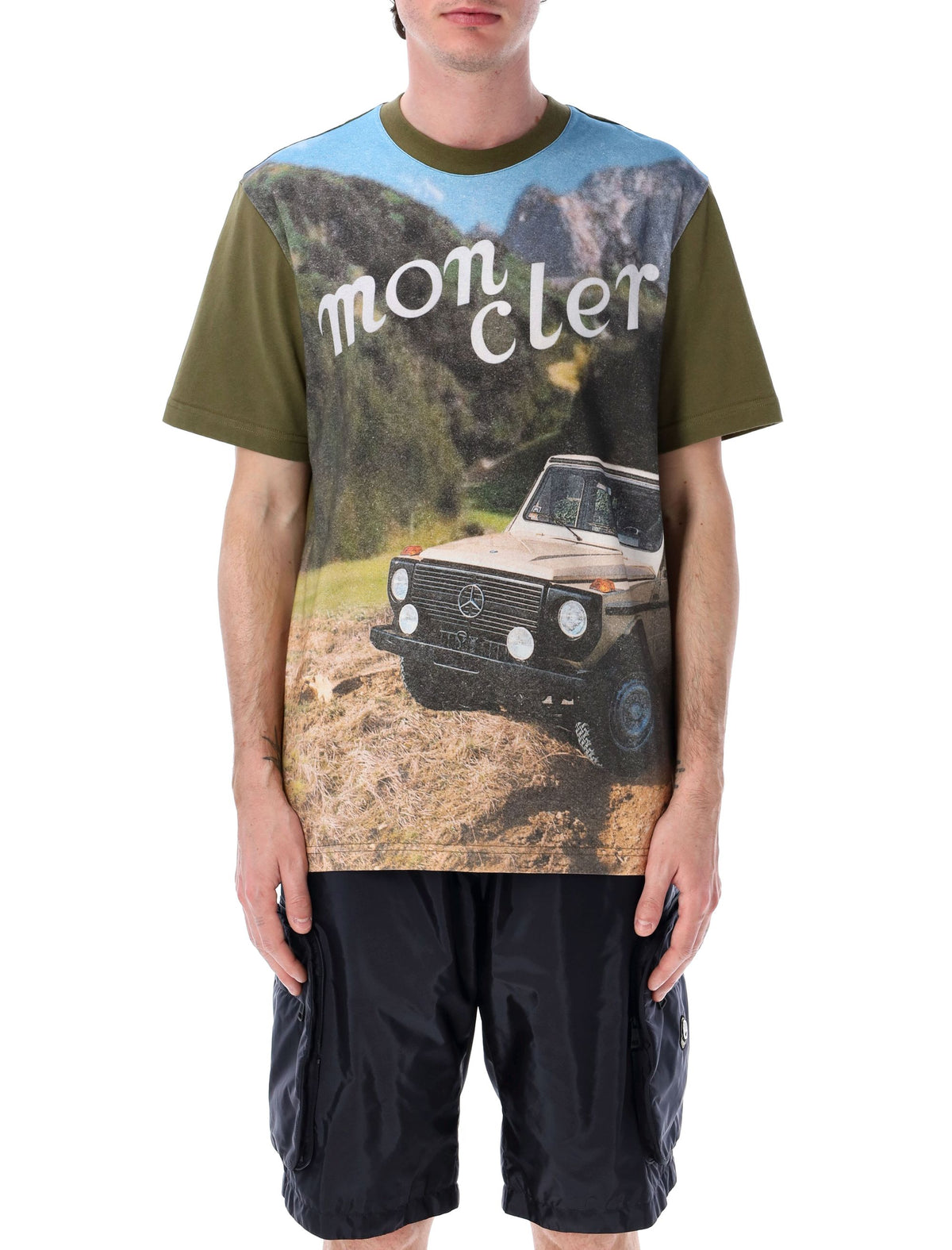 Moncler Moncler Genius Mercedes Benz Tシャツとポロス - Image 5