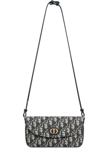 DIOR 30 Montaigne D-Vine Pouch with Chain - Image 5