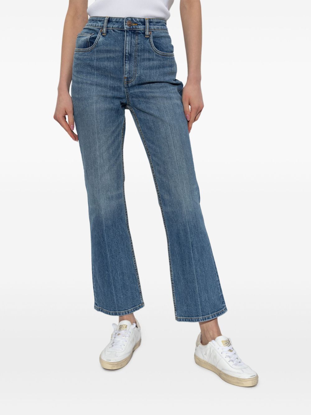 Tory Tory Burch Cropped Denim Jeans - Image 5