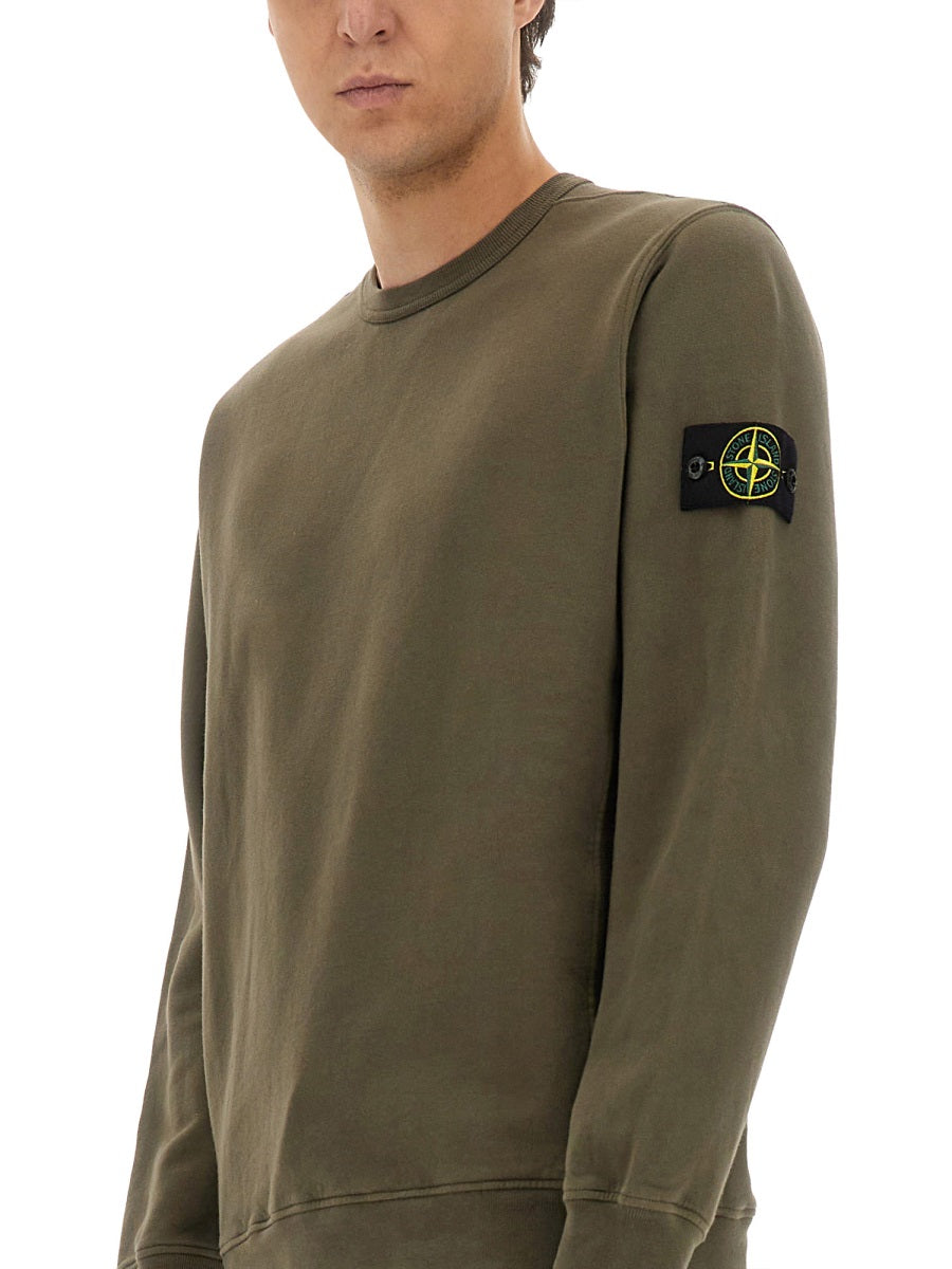 Stone Stone Island Organic Cotton Sweatshirt - Image 5