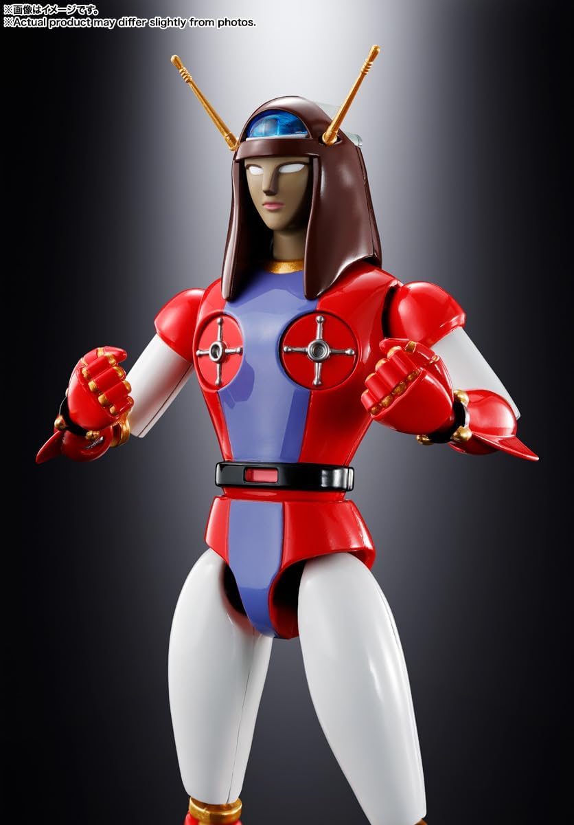 BANDAI SPIRITS Soul of Chogokin Great Mazinger GX-114 Marquis Janus & GX-12R Beunas A, Approx. 6.7 inches (170 mm) & Approx. 6.3 inches (160 mm), PVC & ABS, PC & Die Cast Painted Action Figure