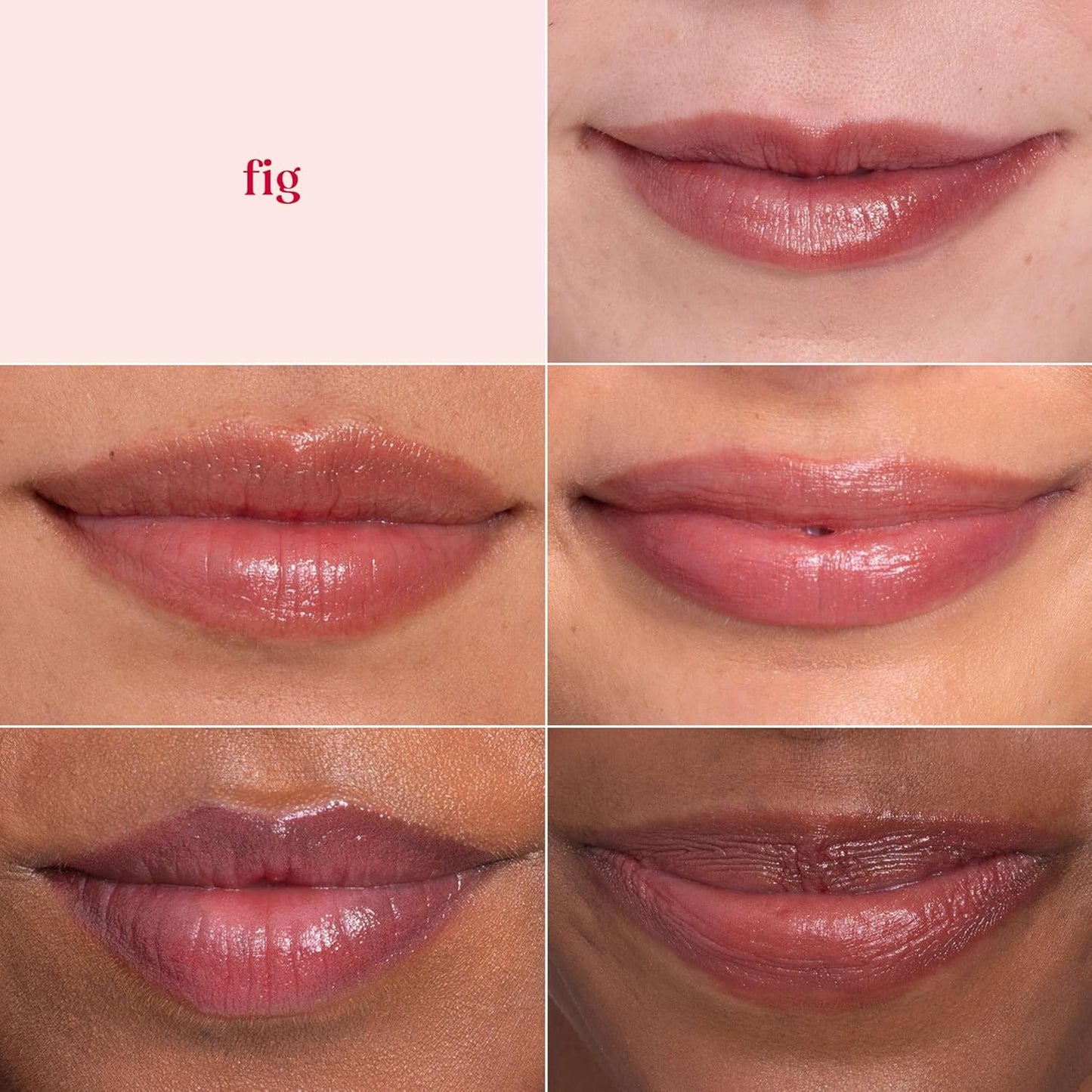 Burt's Bees Tinte labial brillante, bálsamo labial tintado en barra, hidratante para hidratación durante todo el día con acabado pigmentado natural brillante y color modulable, higo, 1 tubo, 0.09 oz.