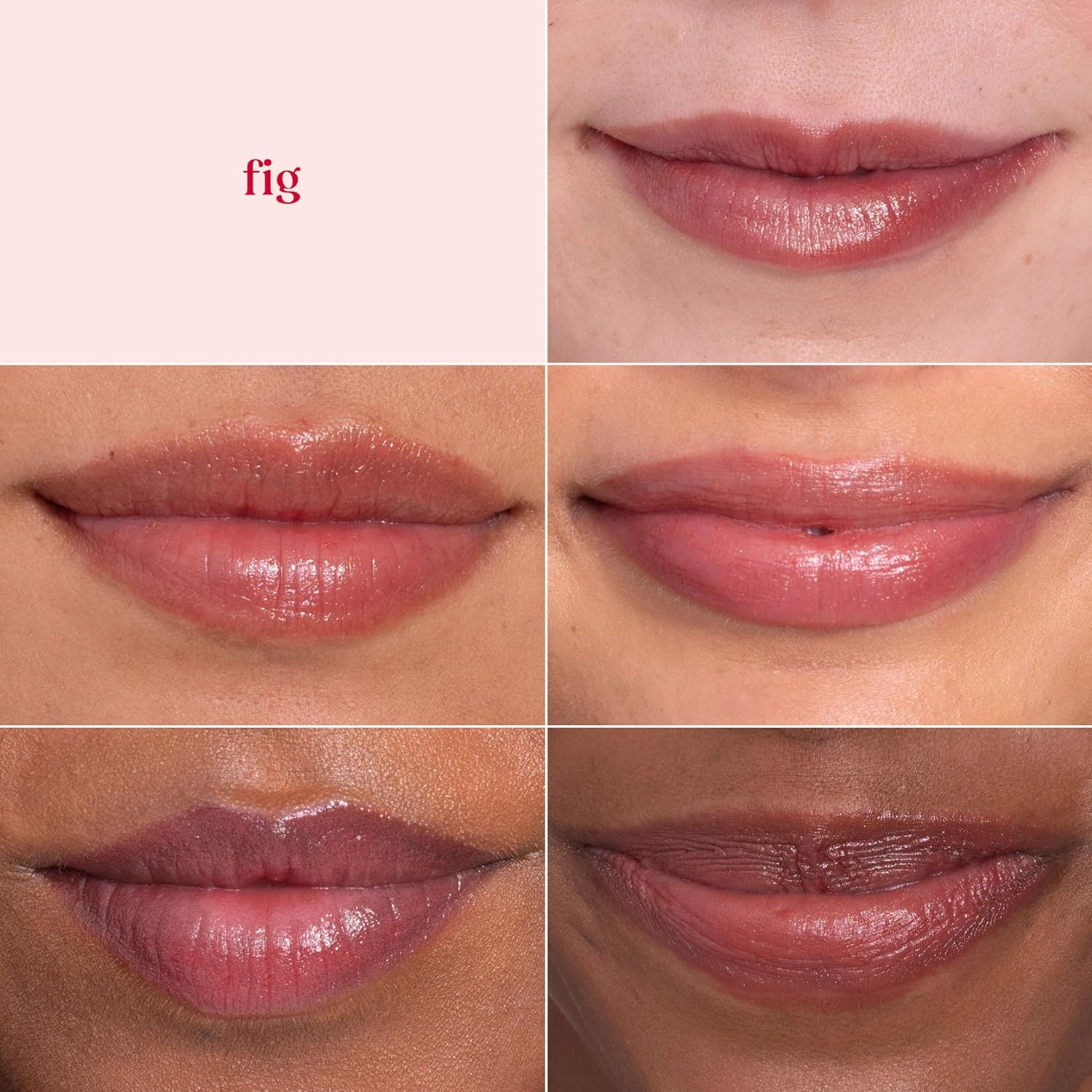Burt's Bees Tinte labial brillante, bálsamo labial tintado en barra, hidratante para hidratación durante todo el día con acabado pigmentado natural brillante y color modulable, higo, 1 tubo, 0.09 oz.