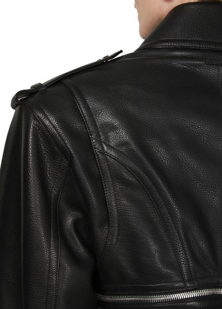 JEAN PAUL GAULTIER レザー製 クロップドジャケット - Image 5