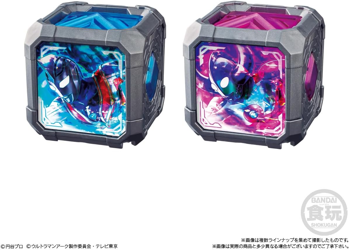 BANDAI SG Arc Cube 02 (Set of 10) Candy Toy & Chewing Gum (Ultraman Series)