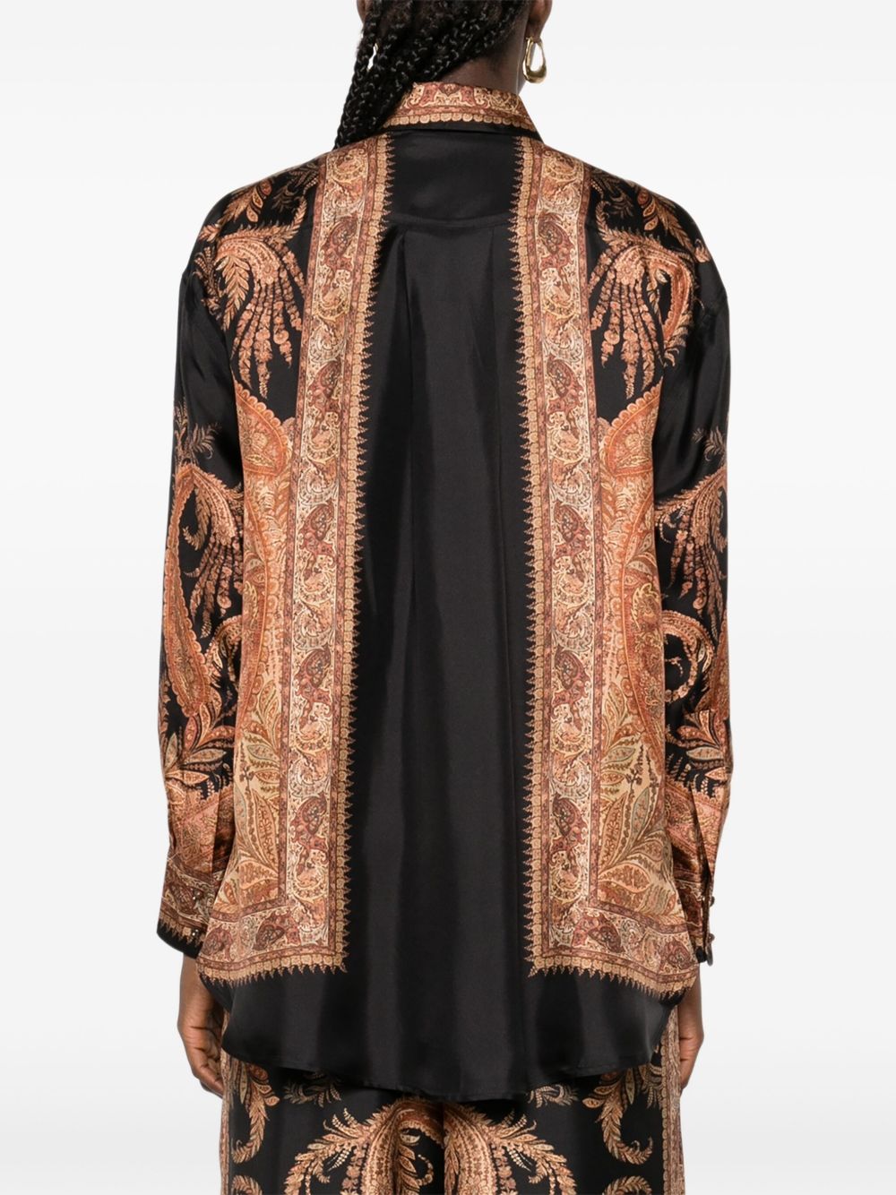Zimmermann Zimmermann催眠シルクシャツ - Image 5