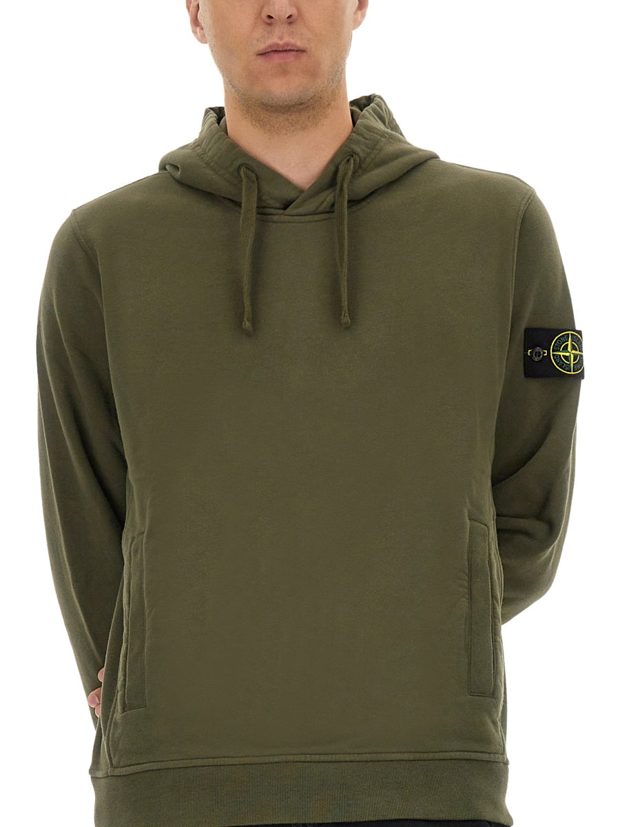 Stone Stone Island Cotton Hoodie - Image 5