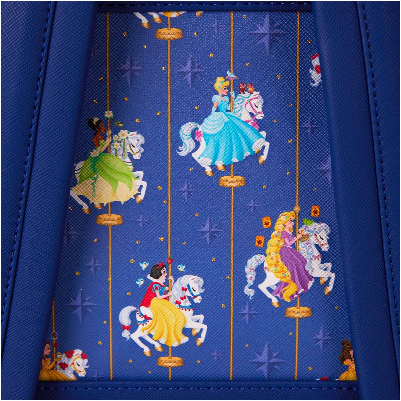 Loungefly Disney Princess Carousel Mini Mochila